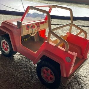 Adorable Our generation girl doll Jeep